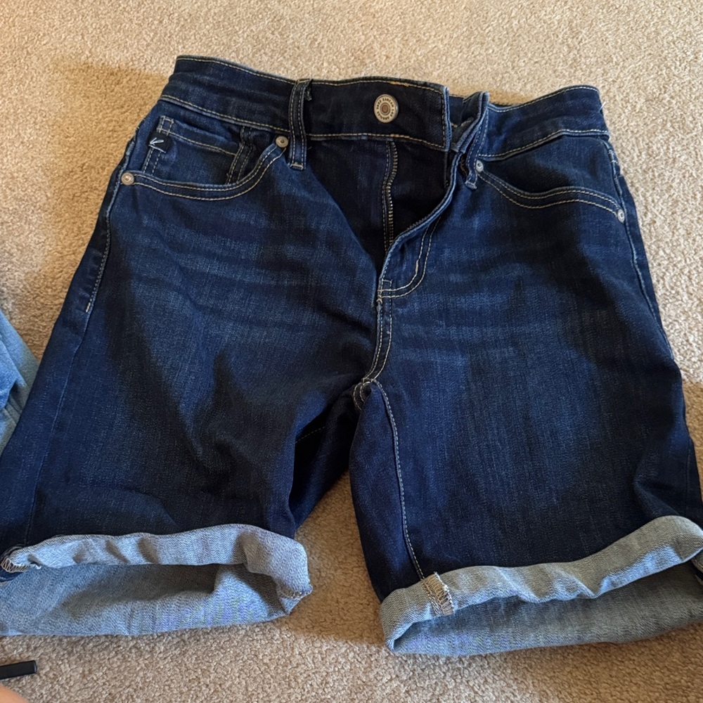 KanCan Dark Blue Jean Shorts